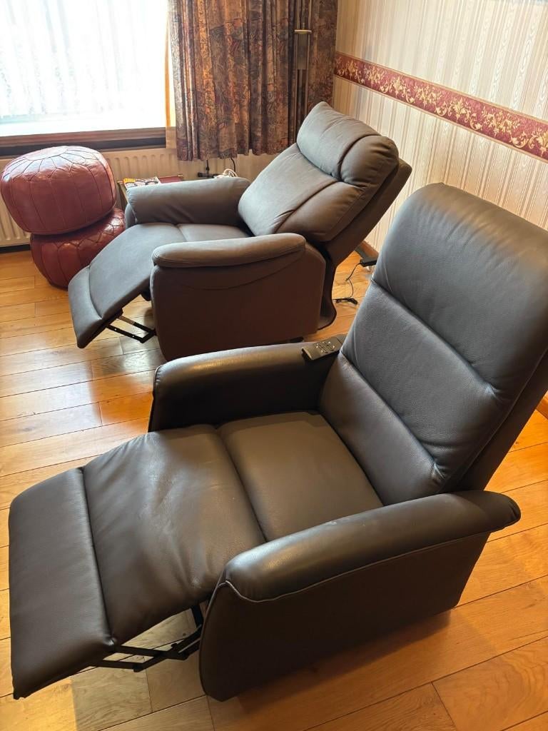 2 x ZO GOED ALS NIEUWE relax zetels met factuur en garantie, Huis en Inrichting, Zetels | Zetels, Zo goed als nieuw, Eenpersoons