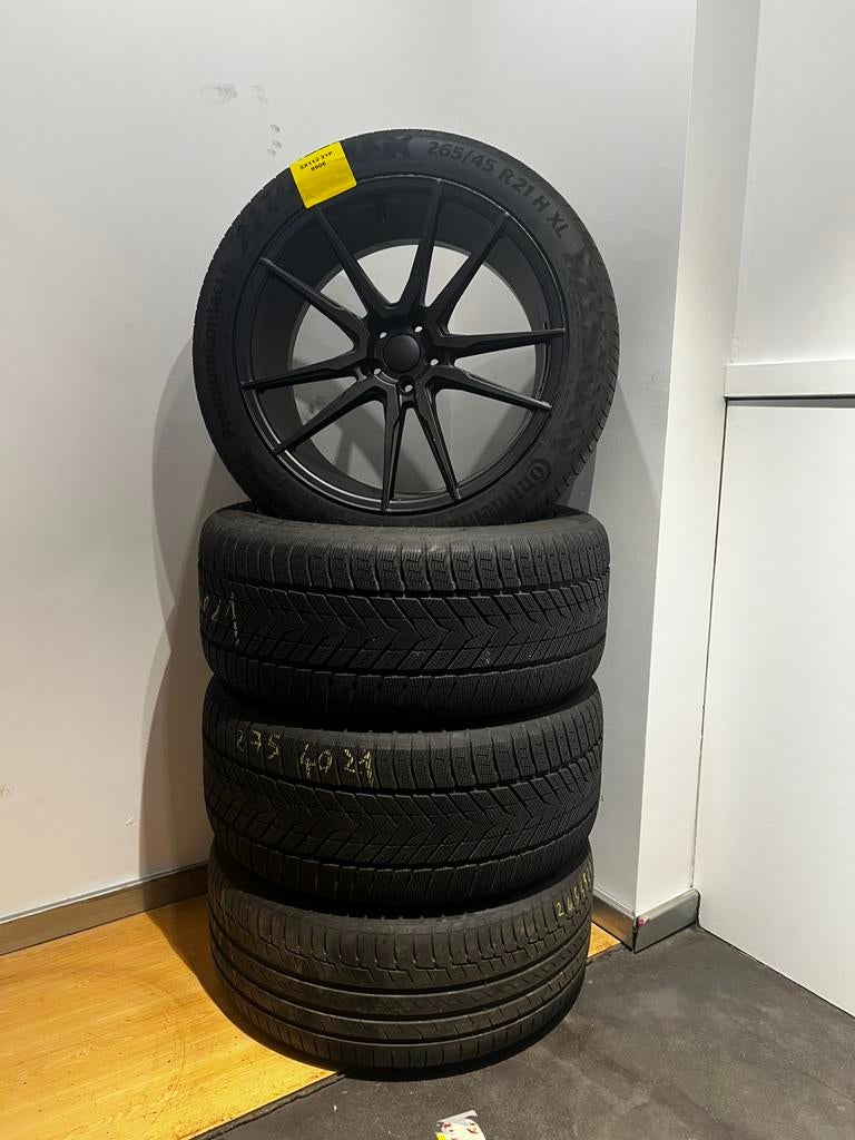 Jantes + Pneus Continental 22pouces Mercedes Bmw x5/x7, Autos : Pièces & Accessoires, Pneus et Jantes, -, Pneus été, -