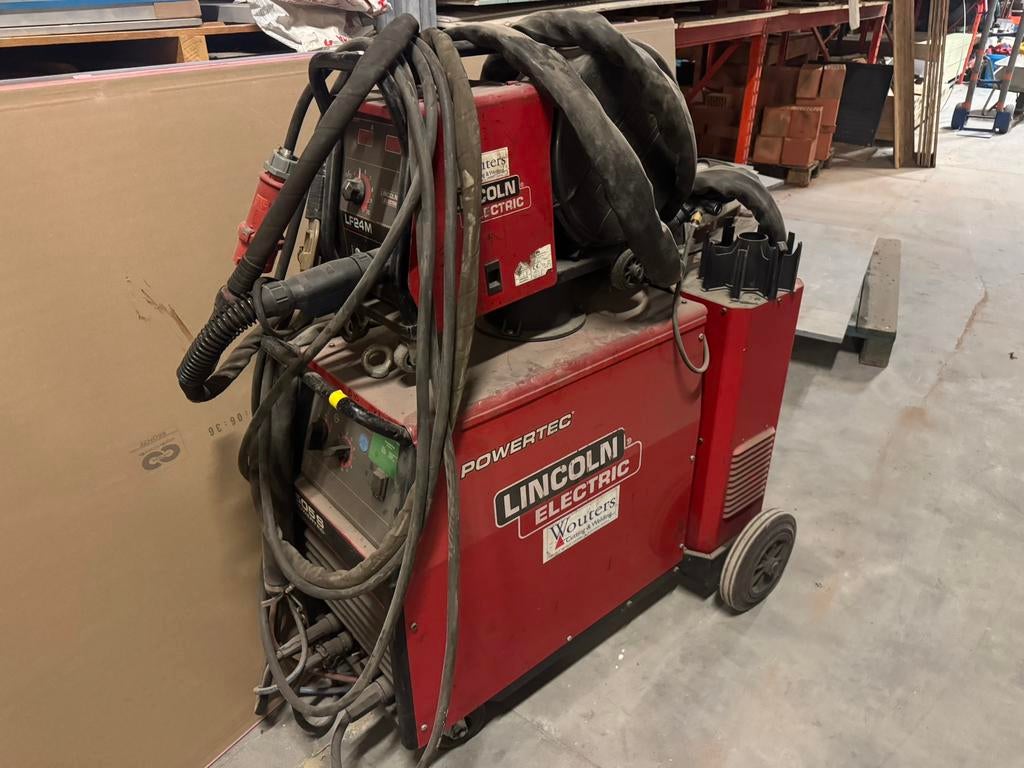 Lasautomaat lincoln powertec 505, Ophalen, Zo goed als nieuw