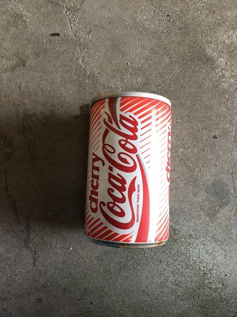Coca-Cola 1 klein blikje cherry  coke, Enlèvement ou Envoi, Utilisé, Emballage