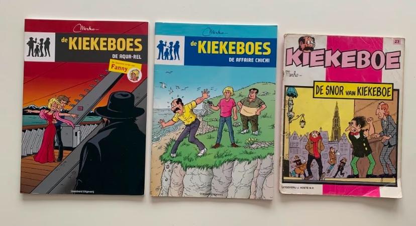 3 strips Kiekeboe, Meerdere stripboeken, Ophalen of Verzenden, Nieuw
