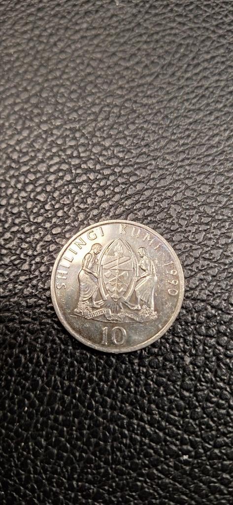 1##   Tanzania 10 shilling 1990, Postzegels en Munten, Munten | Afrika, Ophalen of Verzenden, Tanzania