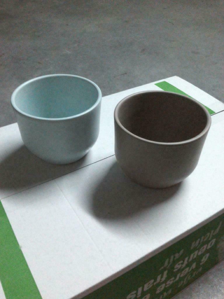 Cache-pot (2 pièces), Jardin & Terrasse, Neuf, Enlèvement ou Envoi, Intérieur, Poterie