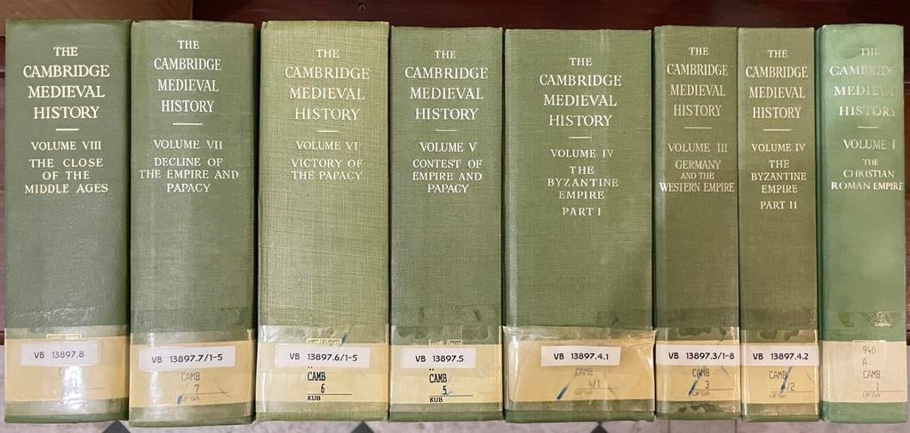 The Cambridge Medieval History (8 volumes), Ophalen, Zo goed als nieuw
