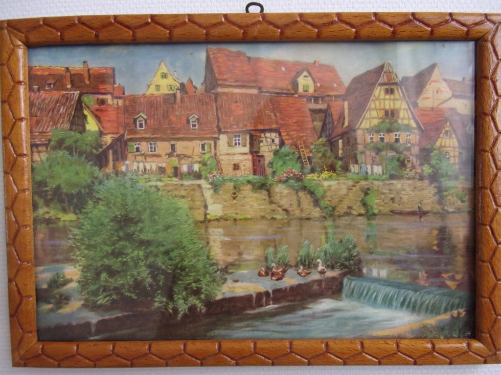 oud houten frame, Antiek en Kunst, Ophalen of Verzenden