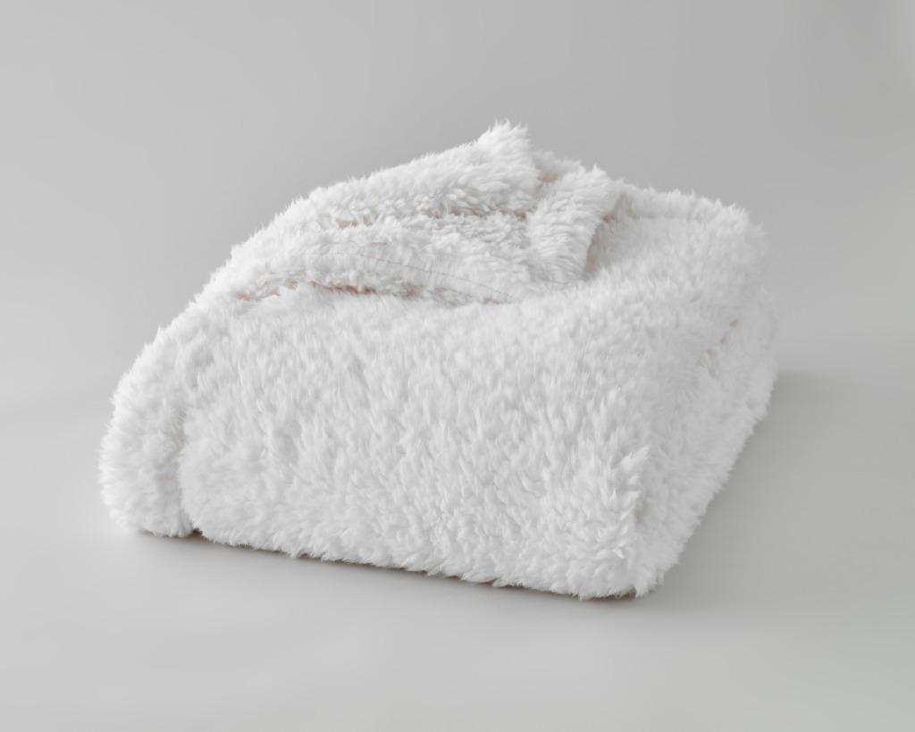 Plaids Cocooning Couvre-lit Polaire Queen Berbère 200x200cm, Maison & Meubles, Accessoires pour la Maison | Plaids & Couvertures