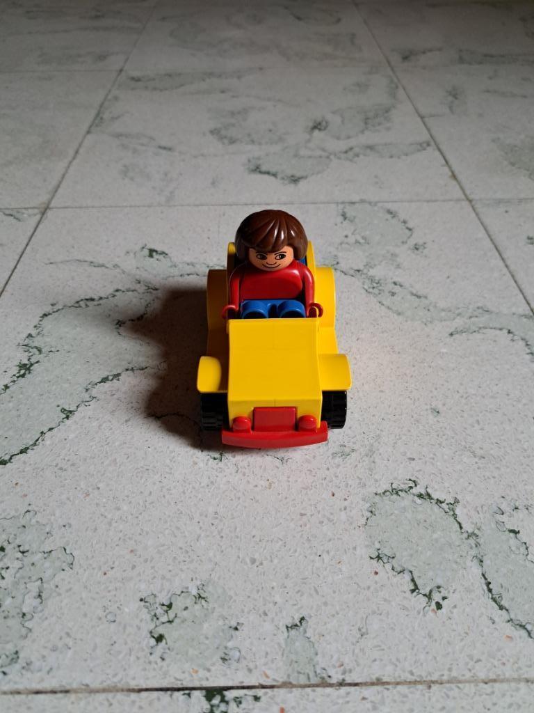 Lego Duplo 2610 Auto met vrouw, Ophalen, Gebruikt, Complete set, Duplo