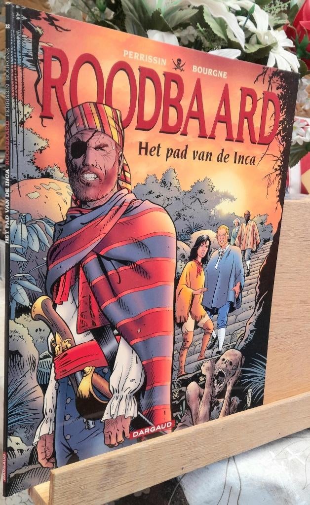 Roodbaard nr 32 het pad van de inca moeilijk deel, Verzenden, Perrissin, Eén stripboek, Zo goed als nieuw