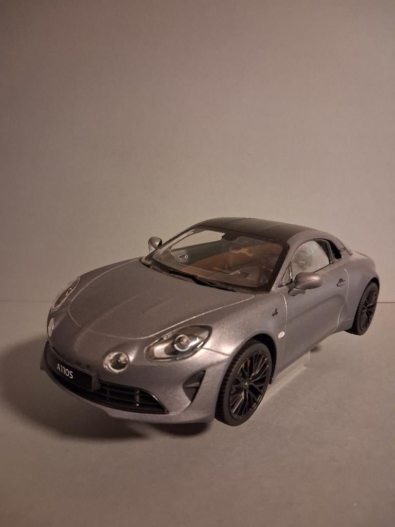 Alpine A110 S - 1/18 - Norev - gris, Enlèvement ou Envoi, Comme neuf, Voiture, Norev