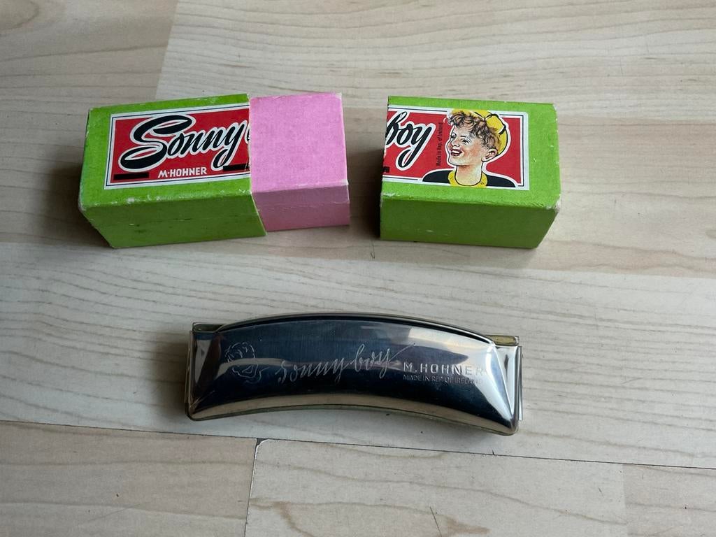 HARMONICA HOHNER SONNY BOY DANS SA BOITE D'ORIGINE, Ophalen, Zo goed als nieuw
