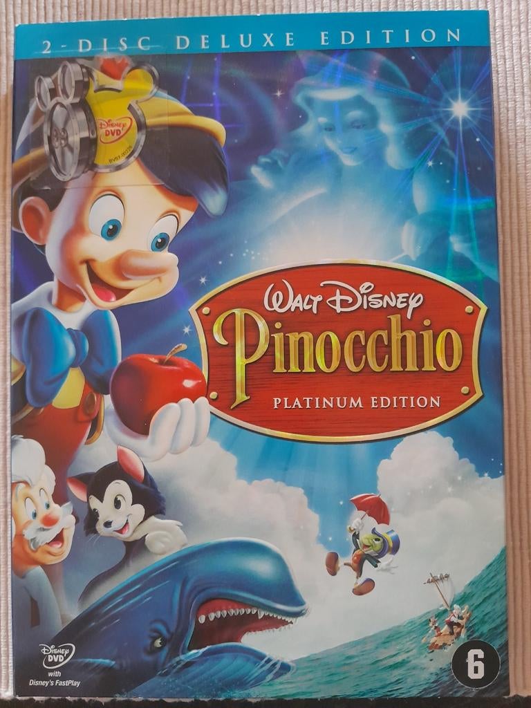 Pinocchio (platinum edition), À partir de 6 ans, Enlèvement ou Envoi, Dessin animé, Américain