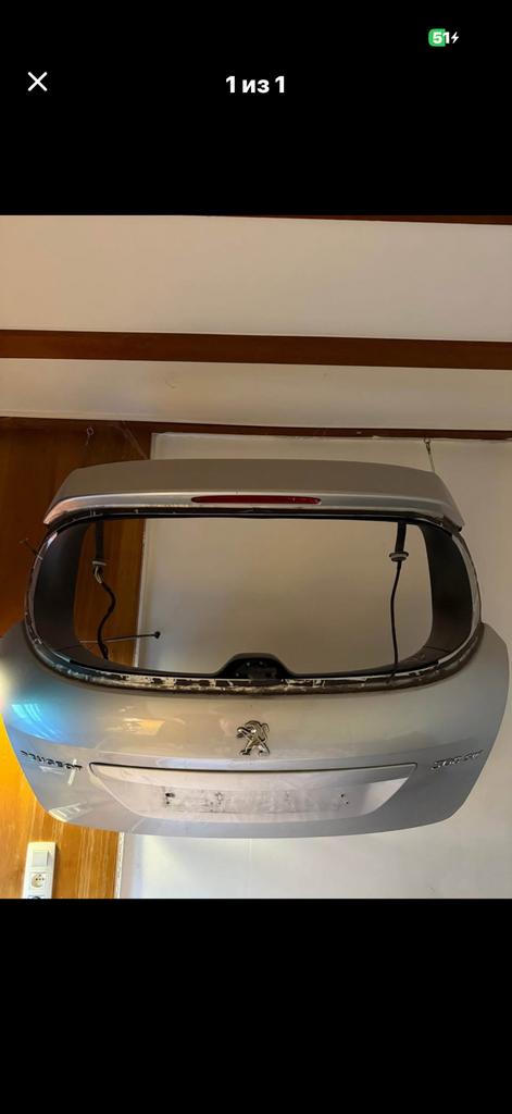 Achterklep voor Peugeot 308 SW 2011. Zonder glas., Enlèvement, Peugeot