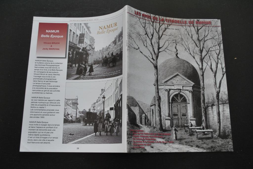 LES AMIS DE LA CITADELLE DE NAMUR 115 Voir sommaire revue, Livres, Histoire nationale, Comme neuf, Enlèvement ou Envoi