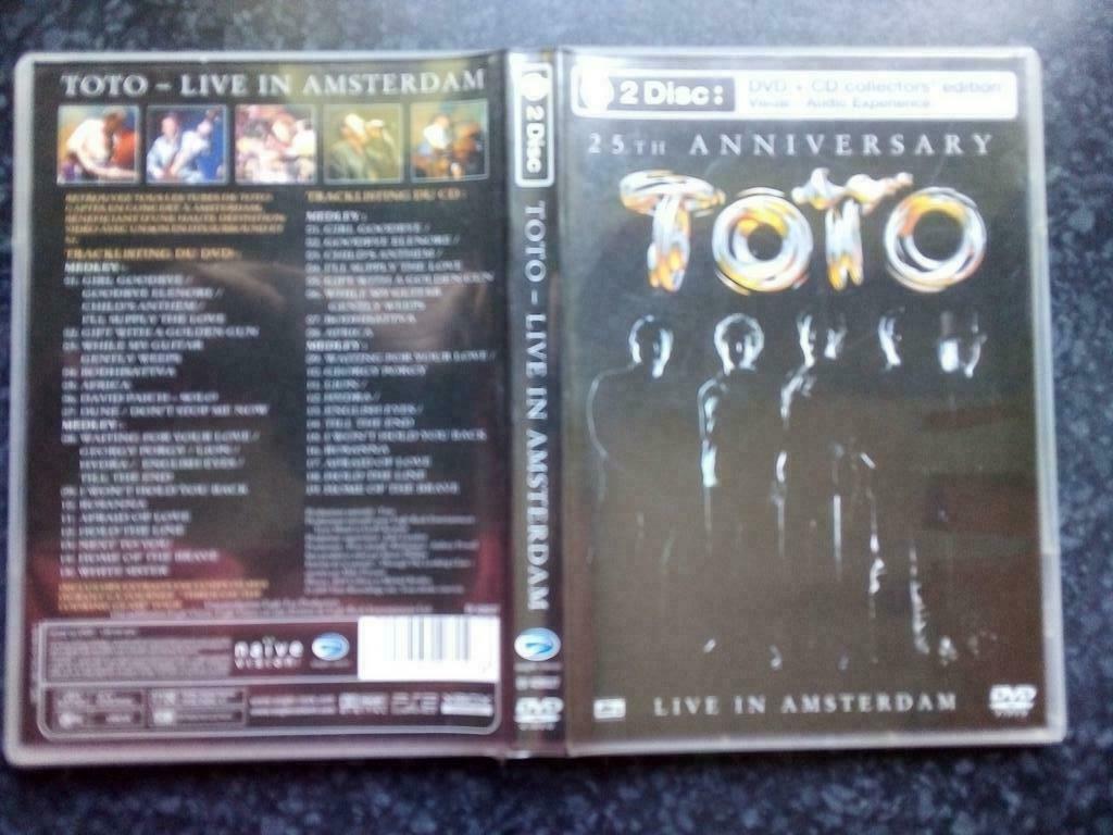 TOTO Live 25th anniversary DVD + CD, Enlèvement ou Envoi