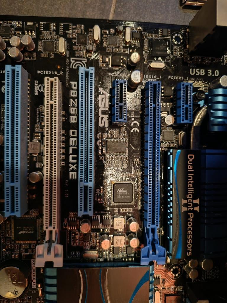 Kit. Asus MB, cpu Intel i7 2600k, 16gb DDR3 ram, Informatique & Logiciels, DDR3, Enlèvement, Utilisé, ATX