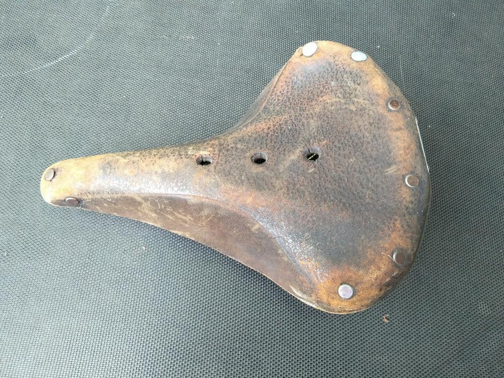 3 Brooks zadels antiek, Ophalen of Verzenden, Gebruikt