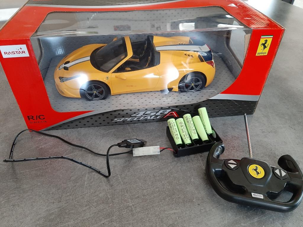 Rastar RC Ferrari 458 Speciale A met afstandsbediening, Kinderen en Baby's, Speelgoed |Speelgoedvoertuigen, Ophalen, Zo goed als nieuw
