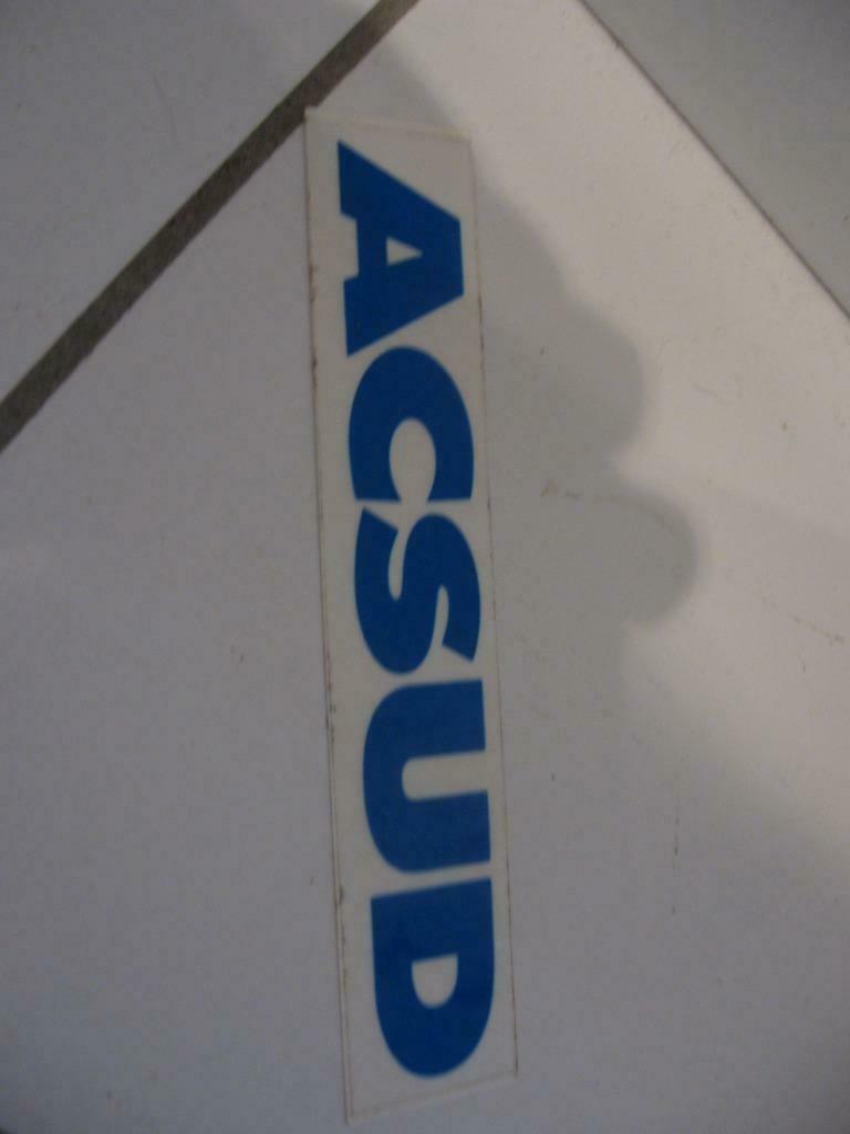 Sticker ACSUD, Enlèvement ou Envoi, Neuf, Autres types