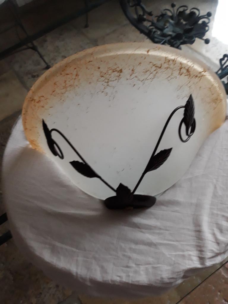 mooie wandlamp, Enlèvement, Comme neuf, Verre