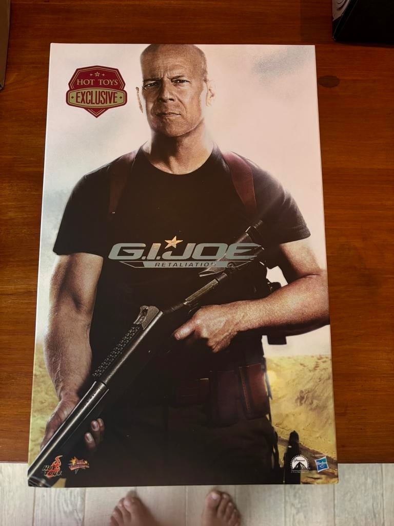 1/6 Bruce Willis/Joe Colton - G.I. Joe - Hot Toys - MMS 206, Verzamelen, Ophalen of Verzenden