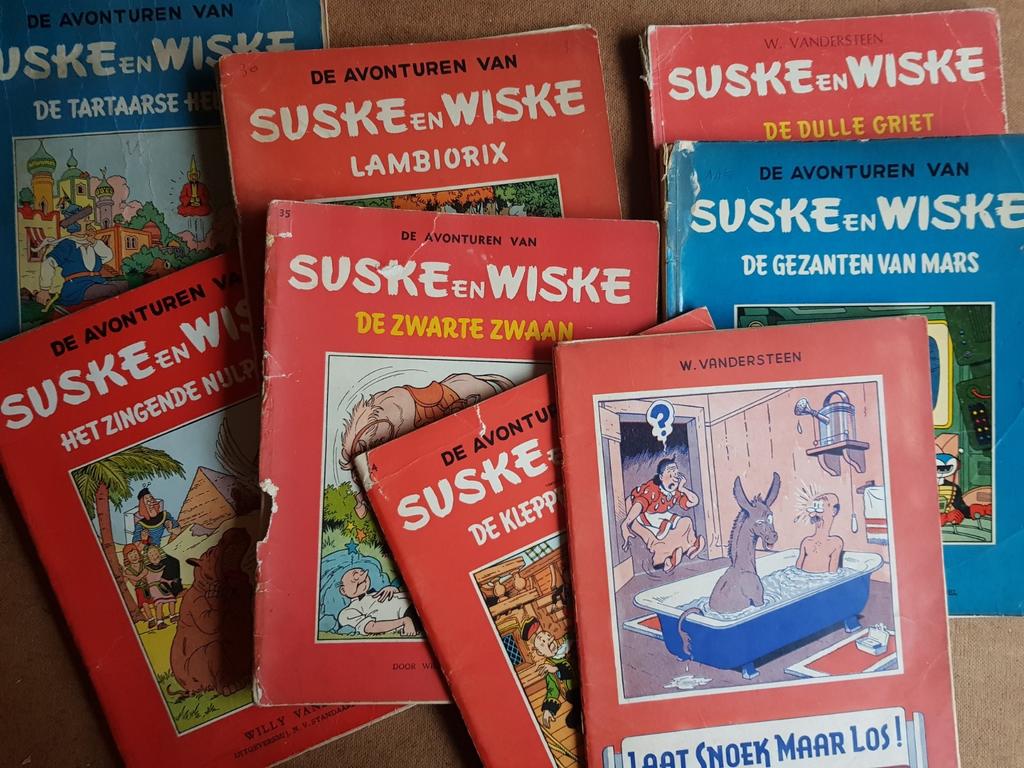 verzamelaar vraagt te koop oude reeks Suske en Wiske , Snoek, Enlèvement ou Envoi, Utilisé