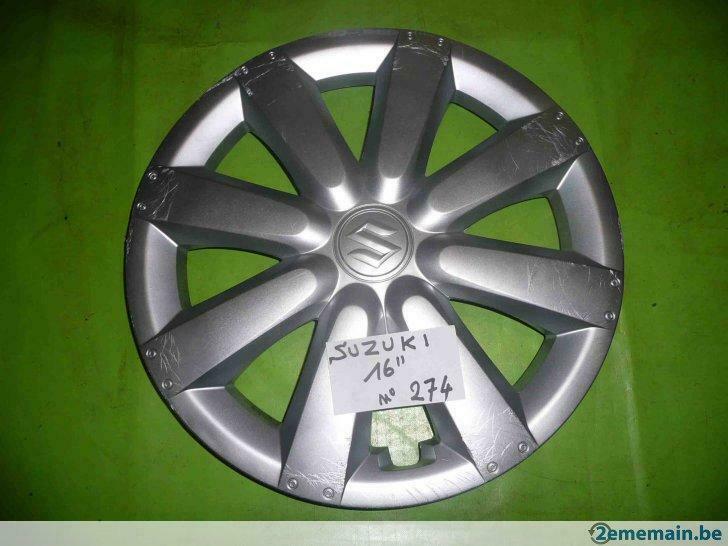 enjoliveur SUZUKI 16" ( n°274) 1 pc, Autos : Pièces & Accessoires, Pneus & Jantes, Jante(s), 16 pouces, Utilisé, Enlèvement ou Envoi