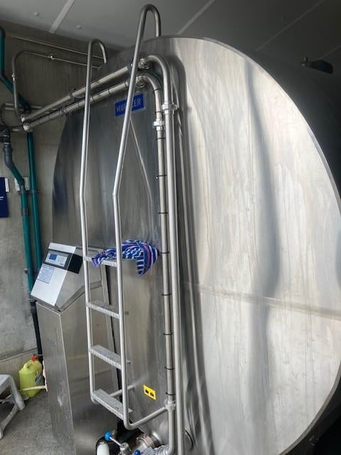 Melkkoeltank Mueller, Ophalen, Veehouderij, Melktechniek