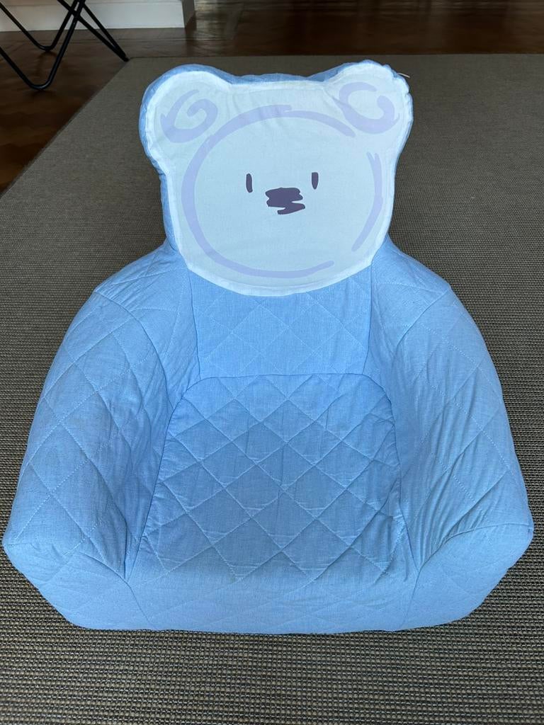 Fauteuil ourson bleu clair pour enfant en mousse, Enfants & Bébés, Enlèvement