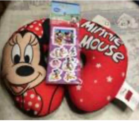 Minnie Mouse nekkussen., Verzamelen, Ophalen of Verzenden, Mickey Mouse, Zo goed als nieuw, Overige typen