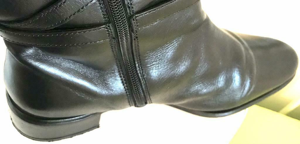 New Shape zwart leren rijlaarzen, maat 39, Dieren en Toebehoren, Zo goed als nieuw
