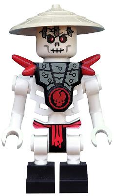 Lego figuur njo0019 Frakjaw (Skulkin) Ninjago / F2, Gebruikt, Lego, Ophalen of Verzenden, Losse stenen