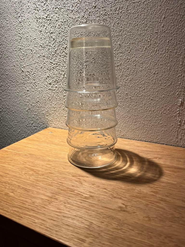 Design waterkaraf PO: Aquatower kan, Verzamelen, Glas en Drinkglazen, Zo goed als nieuw, Overige typen, Ophalen