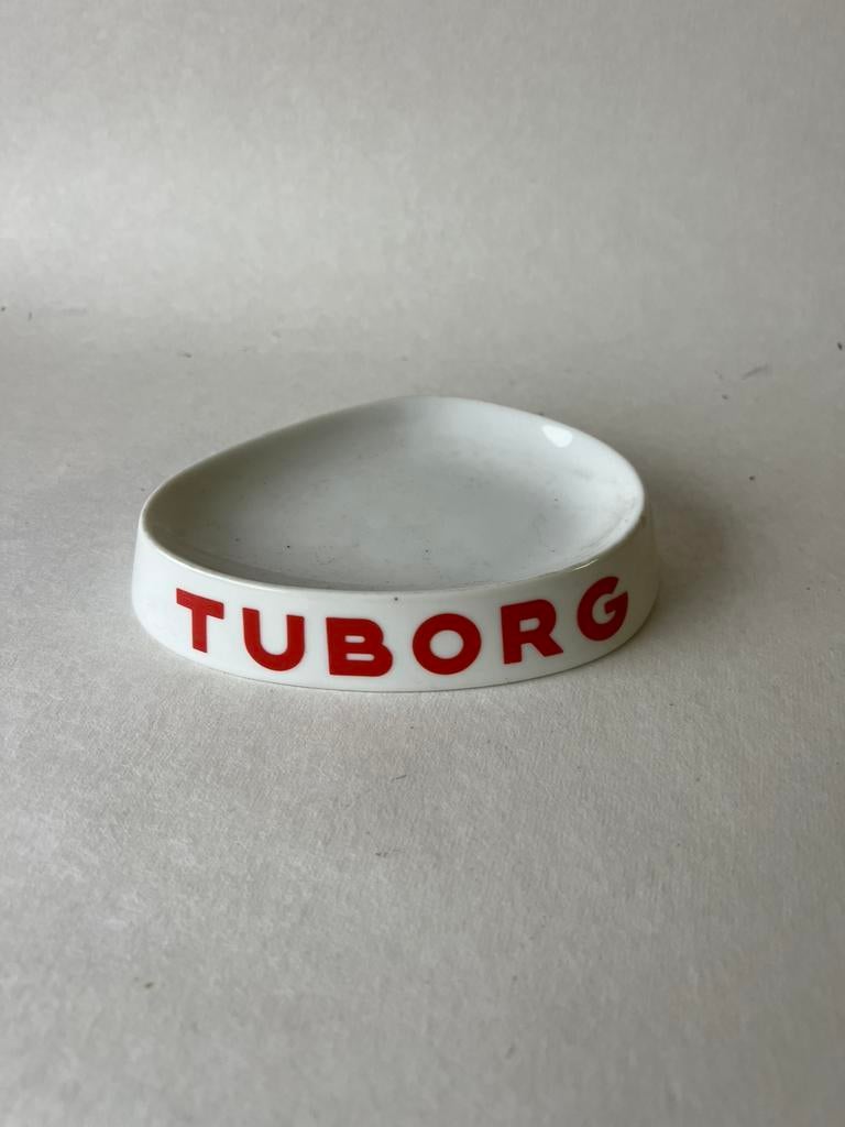 Asbak tuborg, Verzamelen, Ophalen of Verzenden, Zo goed als nieuw, Asbak