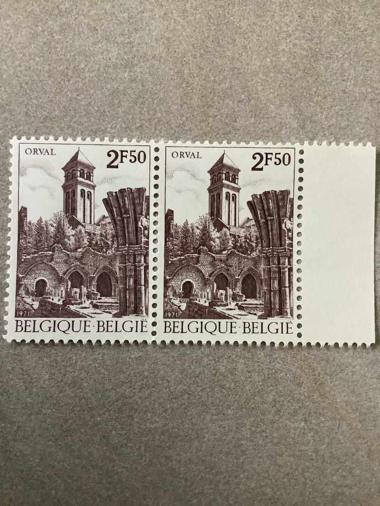 Belgische zegel nr Obp 1592, Frankeerzegel, Ophalen of Verzenden, Postfris, Postfris