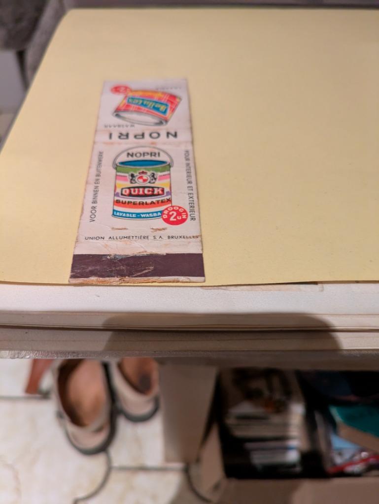 Nopri luciferetiket, Enlèvement ou Envoi, Utilisé, Boîtes ou marques d'allumettes