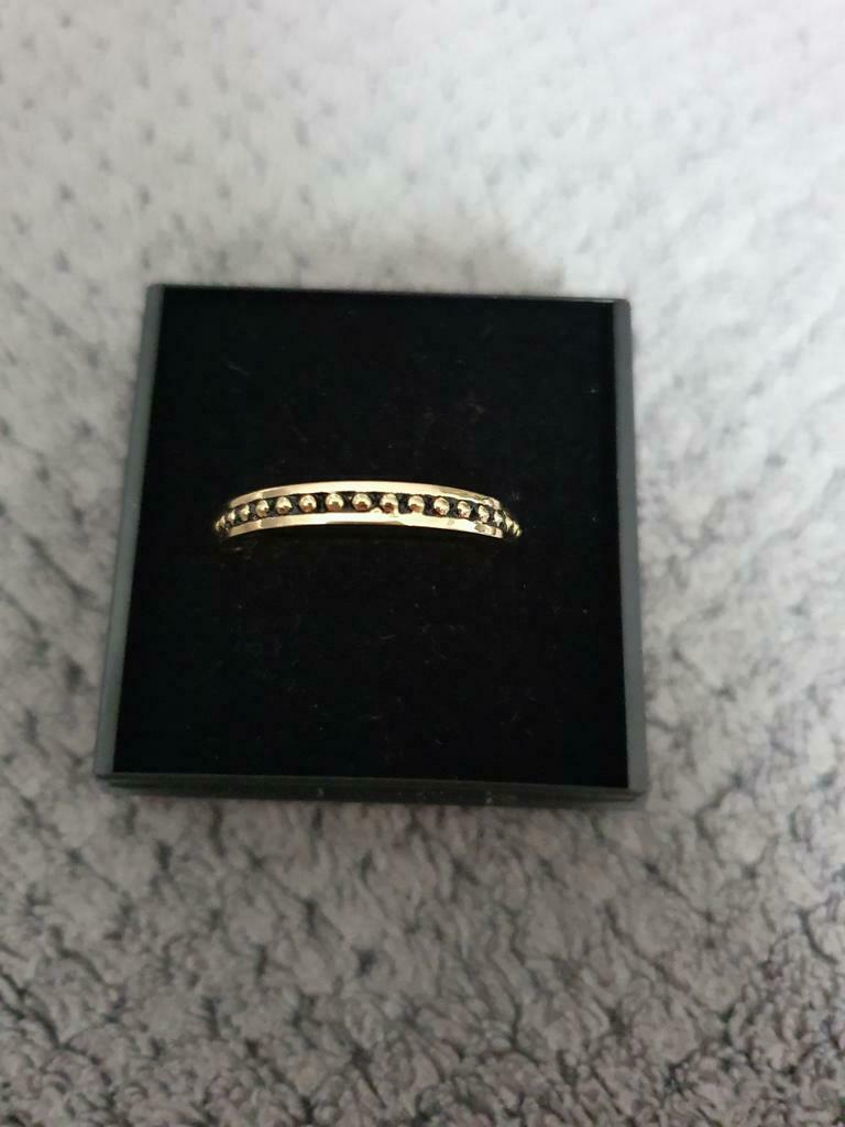 Nieuwe ring voor mannen in edelstaal maat 62, IJzer of Staal, Heer, Nieuw, Ophalen of Verzenden