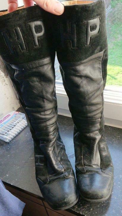 bottes hush puppies, Enlèvement ou Envoi, Porté, Noir, Bottes hautes
