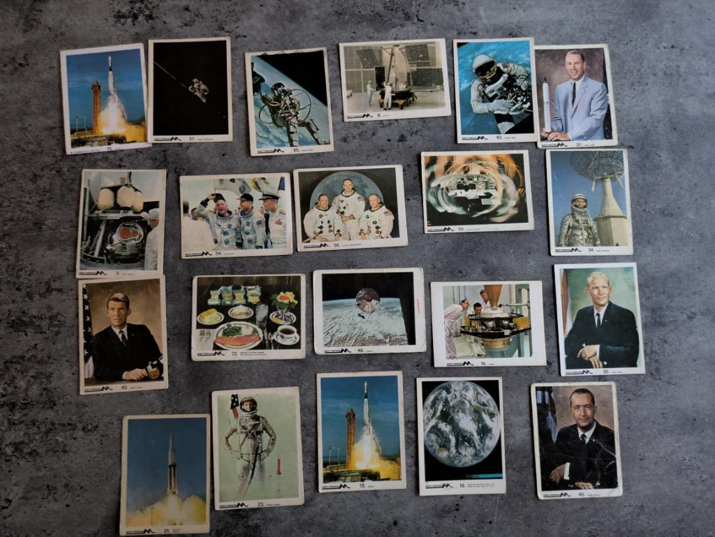 Photos rares de la série MONTY GUM OPERATION MOON 21X - from, Envoi