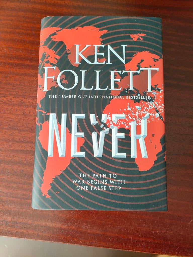 Ken Follet Never Hardcover, Boeken, Ophalen
