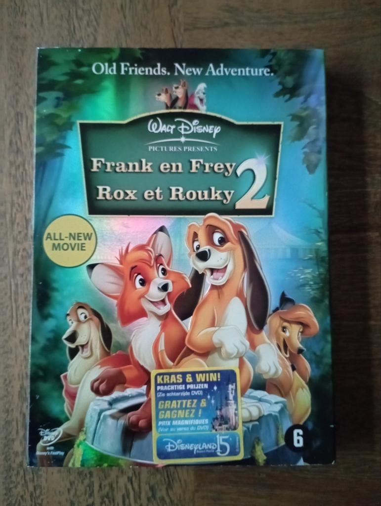 Disney Rox et Rouky 2, À partir de 6 ans, Enlèvement ou Envoi, Américain, Comme neuf