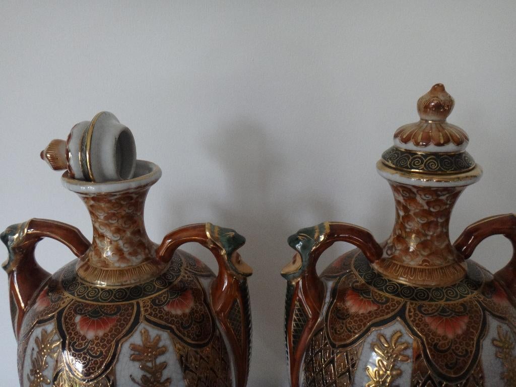 2 slangen vazen, Ophalen of Verzenden