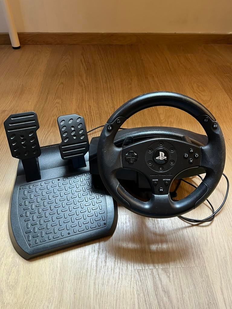 Thrustmaster racing stuur PS4-PS3, Ophalen, Gebruikt, Controller, PlayStation 3