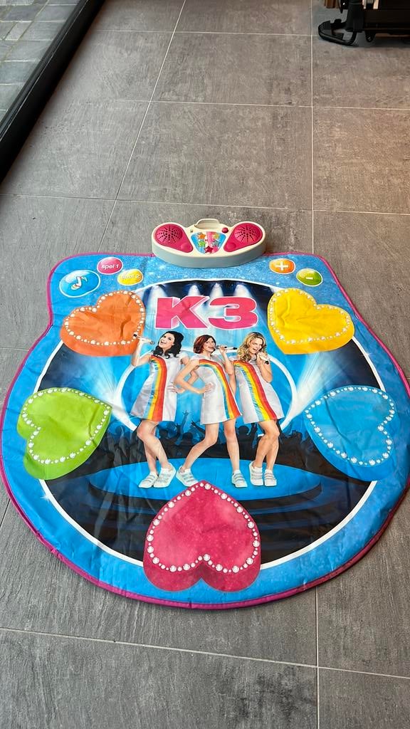 Dansmat k3, Ophalen, Zo goed als nieuw