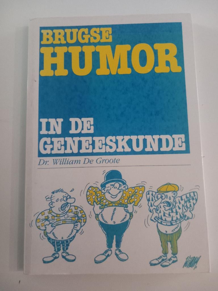 Livre Bruges : L'humour en médecine | Bruges Cartoon Arts, Enlèvement ou Envoi, Comme neuf, Blagues