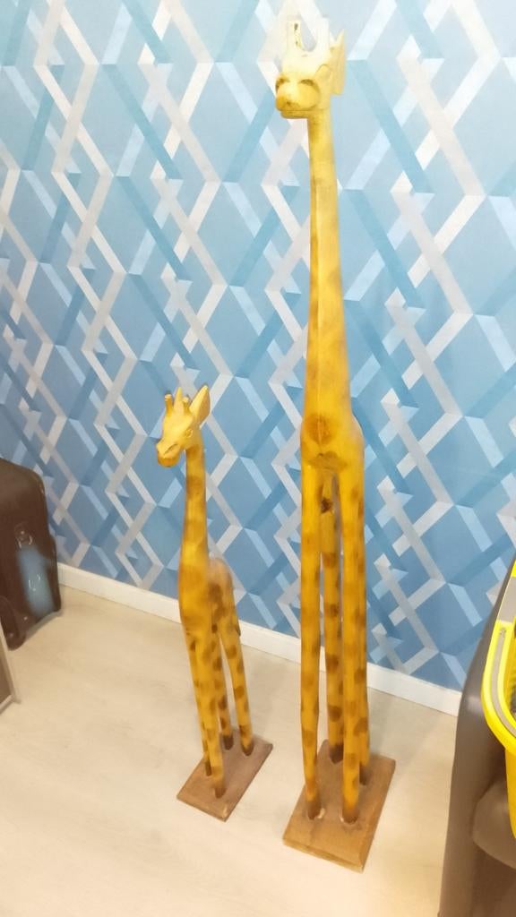 2 giraffen, Ophalen