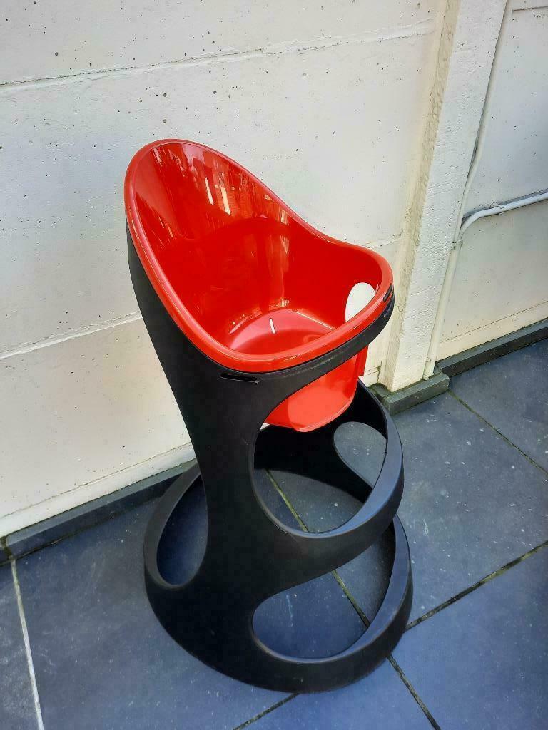 Design eetstoel, Kinderen en Baby's, Kinderstoelen, Ophalen, Zo goed als nieuw, Overige typen, Aanschuifbaar