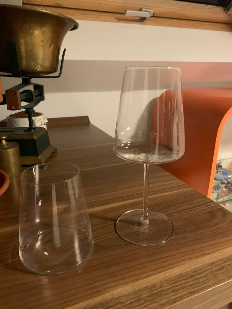 Verres à vin rouge X6 et BLANC X6, Enlèvement, Comme neuf