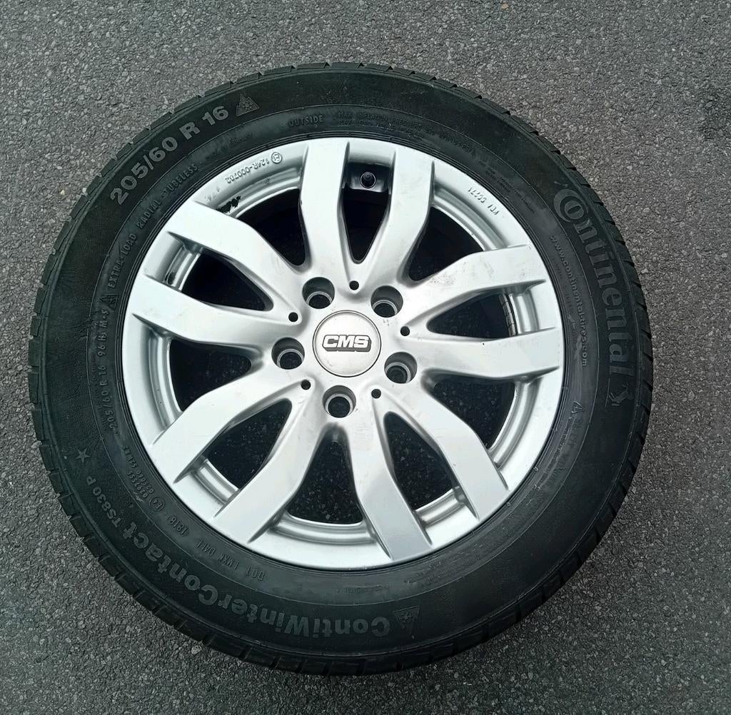 Reservewiel BMW 3-serie F30 F31 5 X 120 205/60 R16  a, Auto-onderdelen, Ophalen of Verzenden, Gebruikt, BMW