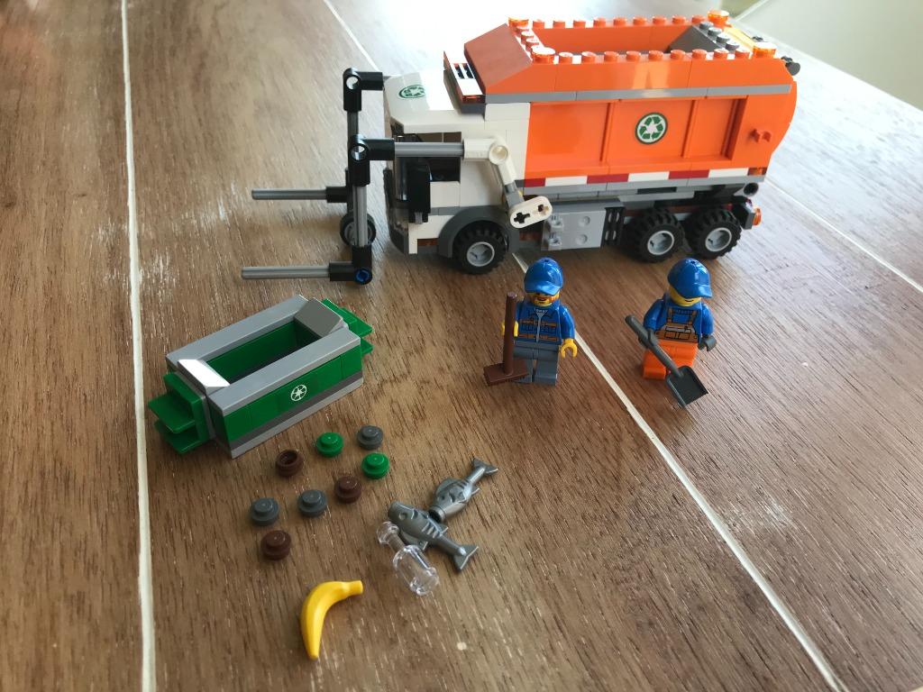 Lego City 60118 Garbage Truck, Ophalen of Verzenden, Zo goed als nieuw, Complete set, Lego