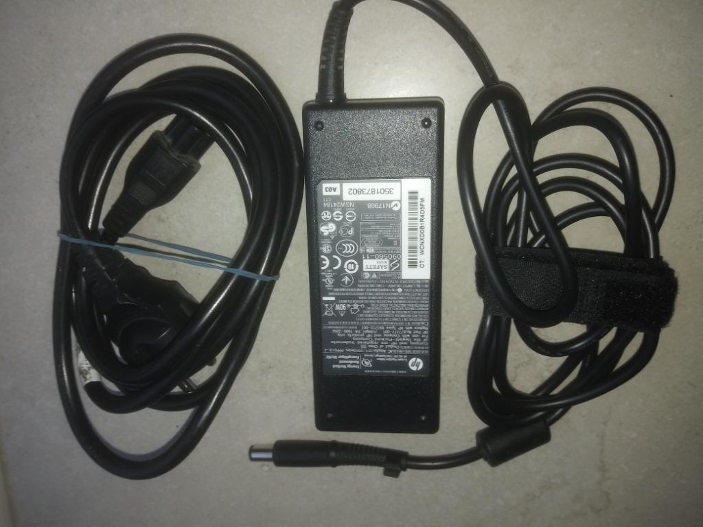 Chargeur adaptateur HP Hewlett-Packard Compaq 90W,19,5V,4,62, Informatique & Logiciels, Chargeurs d'ordinateur portable, Comme neuf